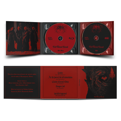 Grima - "Red Forest Ritual" DigiPak Blu-Ray (+DVD) + CD