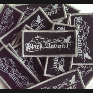 Black Autumn Logo Patch